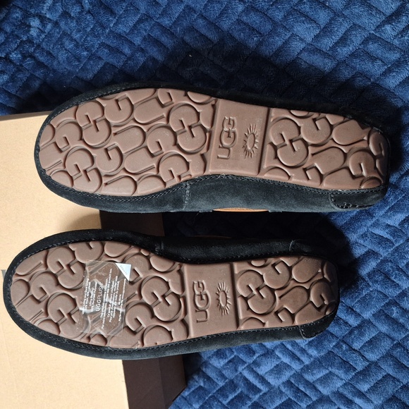 UGG Dakota Black Suede Slippers Size 9, NWT! - Picture 4 of 17